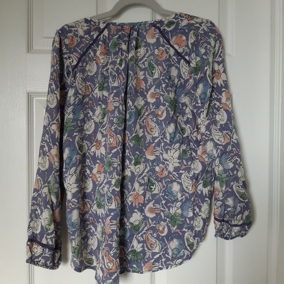 Lucky Brand floral peasant top - Picture 3 of 3